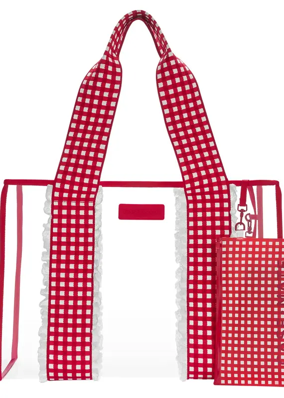 Case Mate Jelly Tote Bag Cherry Gingham