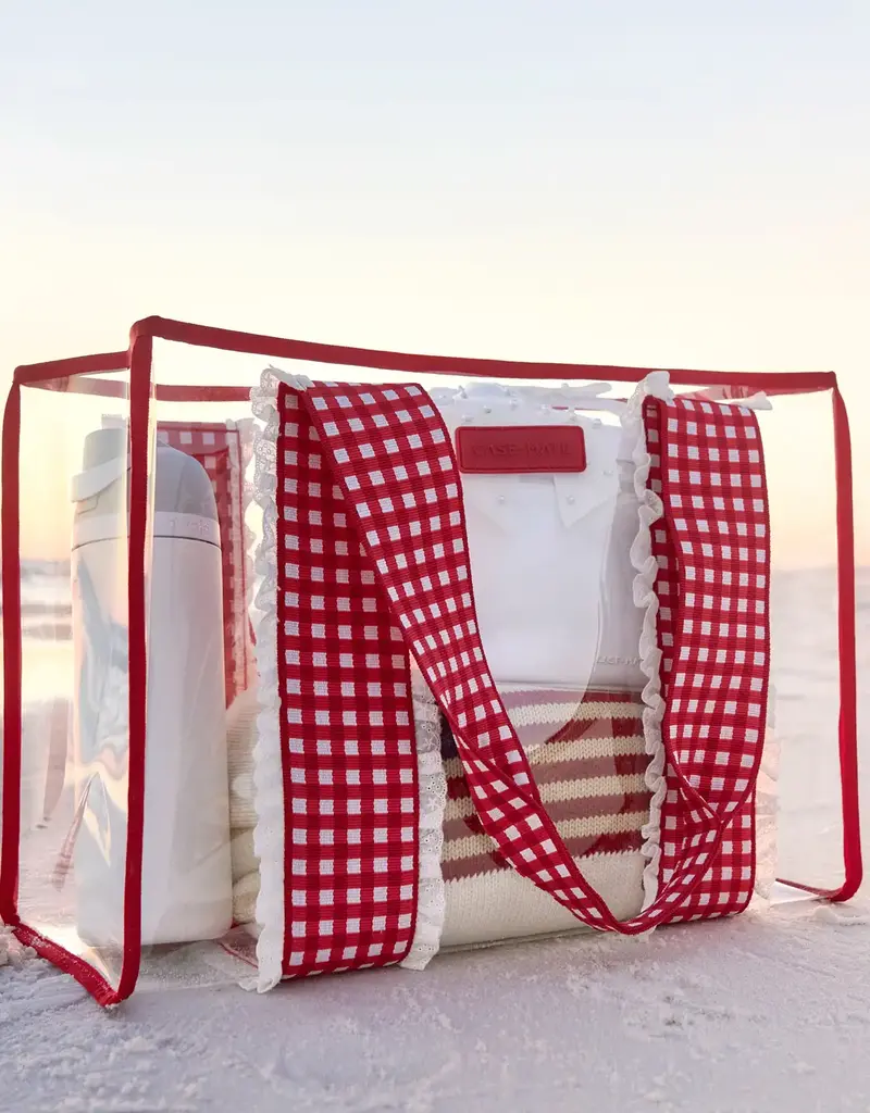 Case Mate Jelly Tote Bag Cherry Gingham