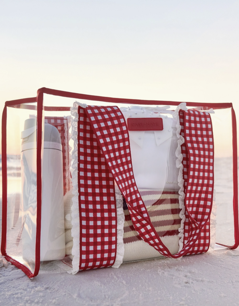 Case Mate Jelly Tote Bag Cherry Gingham