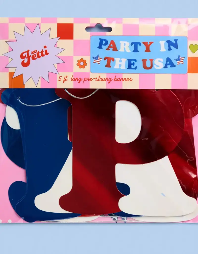 509 Broadway Party in the USA Banner