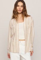 Z Supply Reese Button Up Stripe Top