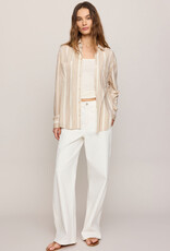 Z Supply Reese Button Up Stripe Top