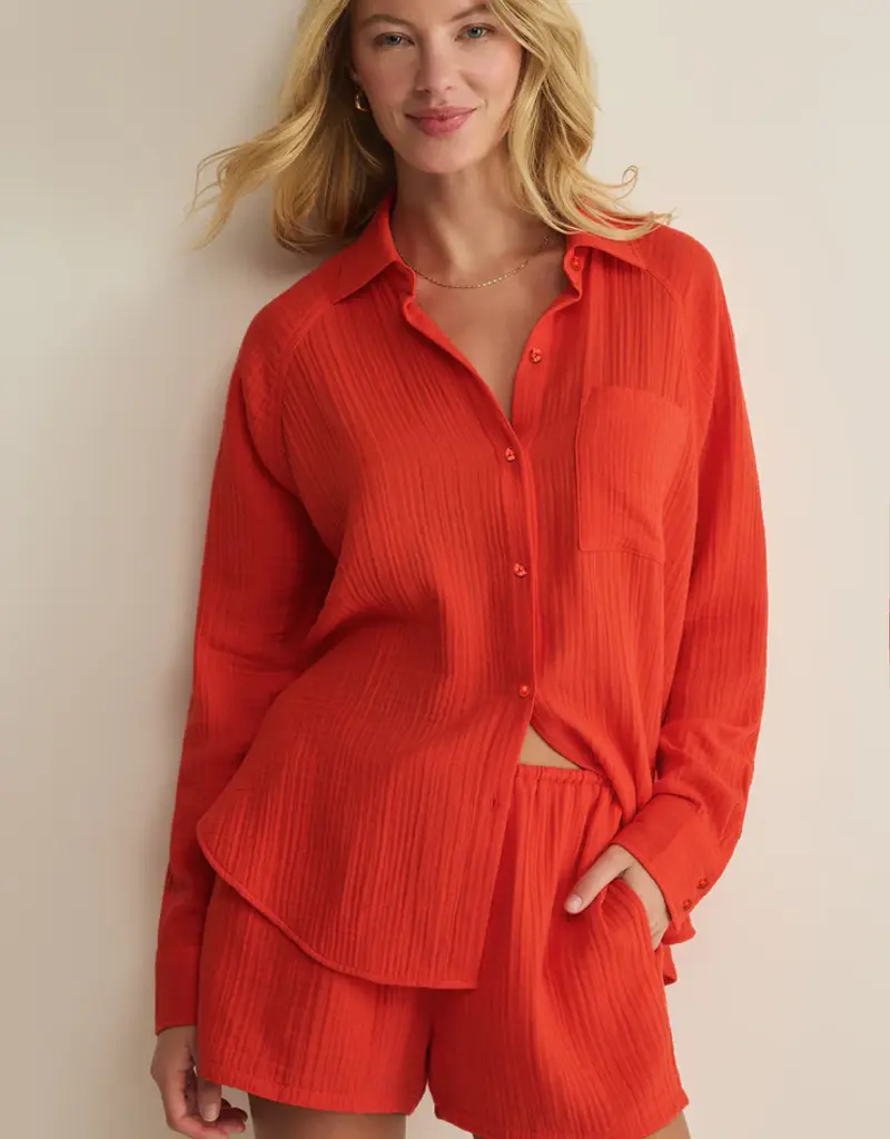 Z Supply The Perfect Airy Button Up