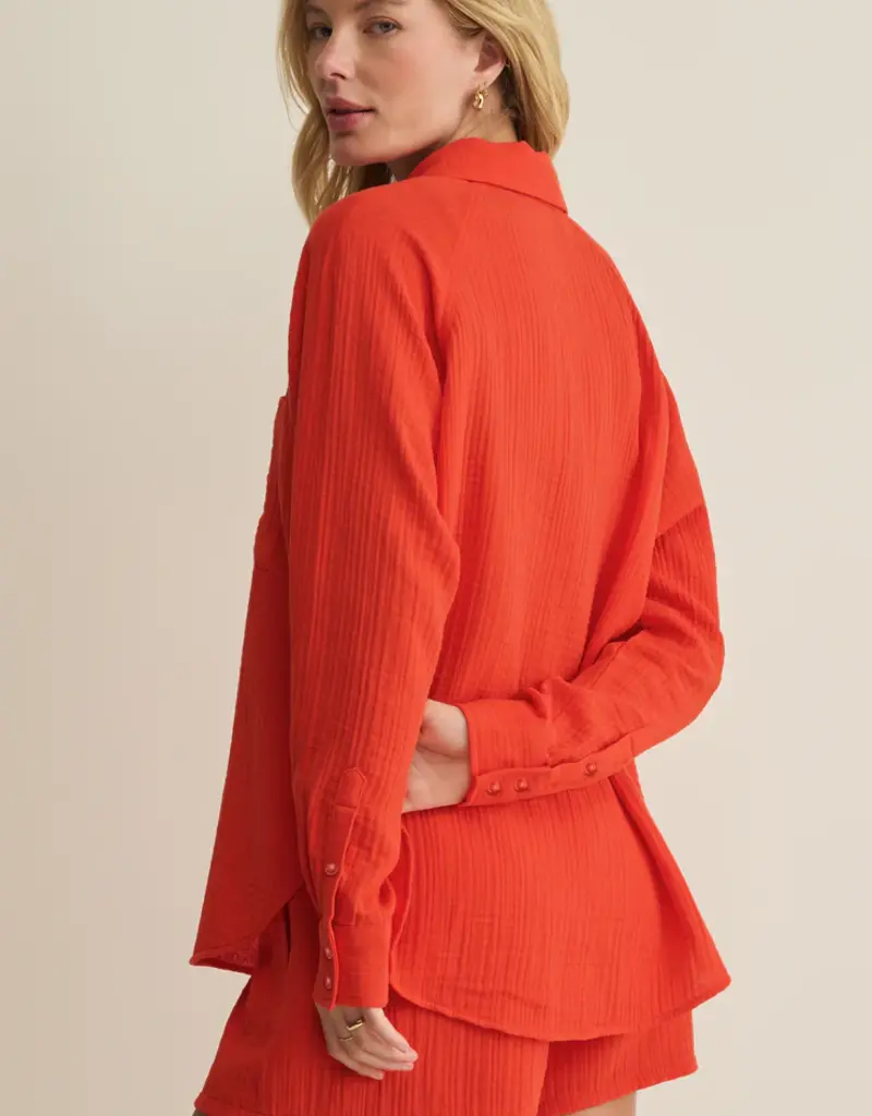 Z Supply The Perfect Airy Button Up