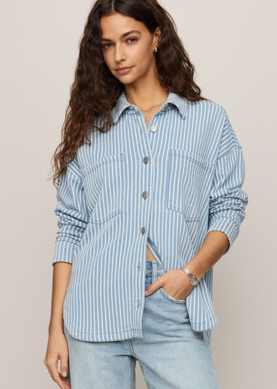 Z Supply All Day Knit Denim Jacket