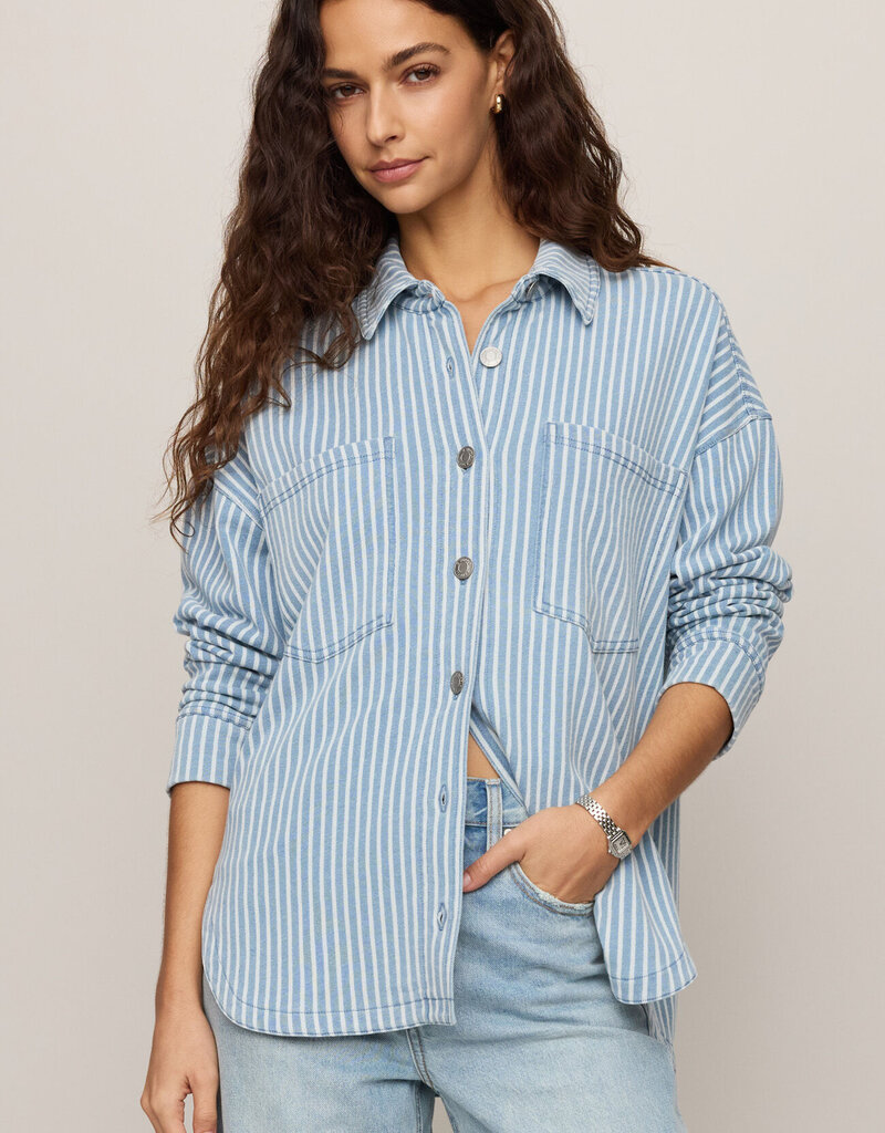 Z Supply All Day Knit Denim Jacket