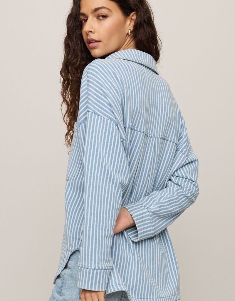 Z Supply All Day Knit Denim Jacket