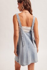 509 Broadway Overall Mini Dress
