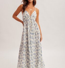 509 Broadway Front Button Maxi Dress
