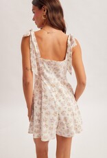 509 Broadway Floral Print Detailed Romper