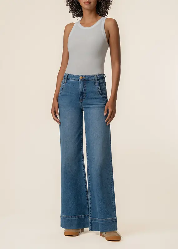 KUT From The Kloth Maya High Rise Wide Leg
