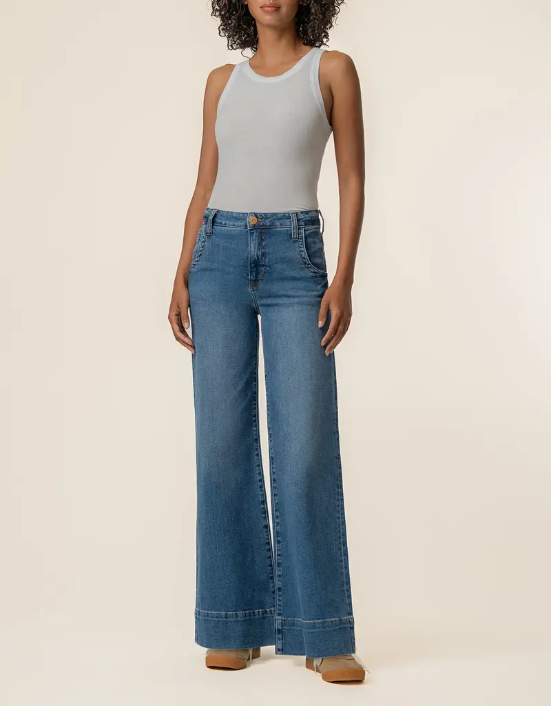 KUT From The Kloth Maya High Rise Wide Leg