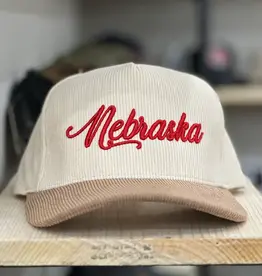 509 Broadway Nebraska Puff Embroidered Hat