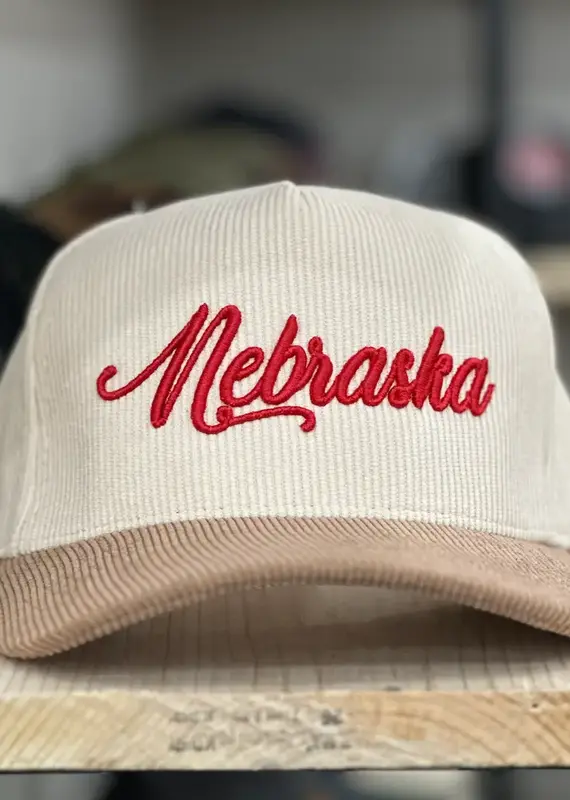 509 Broadway Nebraska Puff Embroidered Hat