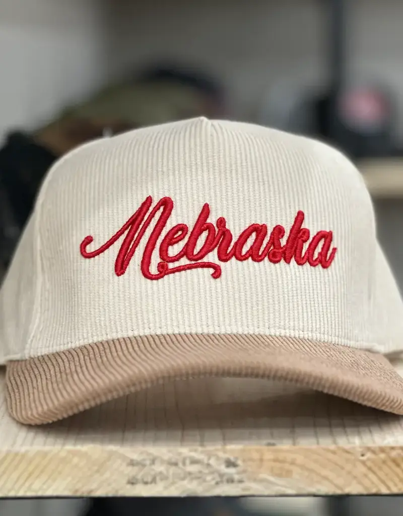 509 Broadway Nebraska Puff Embroidered Hat