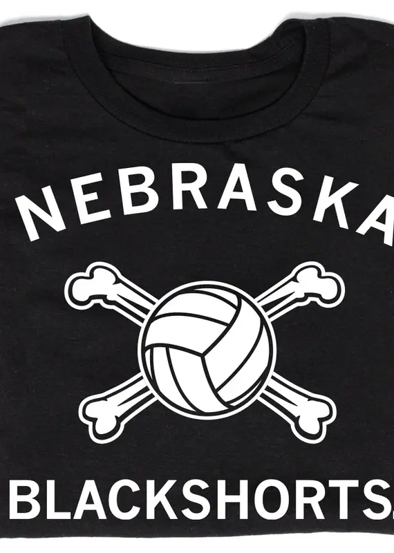 509 Broadway Nebraska Blackshorts Tee