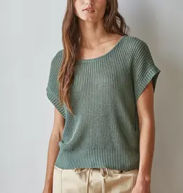 509 Broadway Knit Sweater Pullover Top