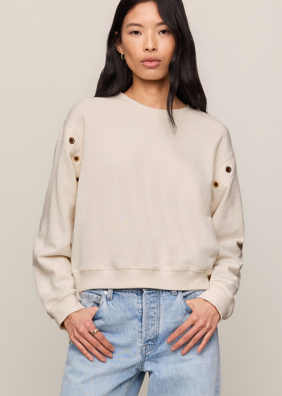 Z Supply Axel Grommet Sweatshirt