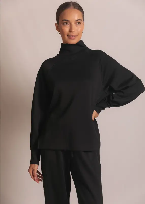 509 Broadway P. Cill Mock Neck Top