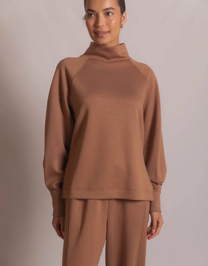 509 Broadway P. Cill Mock Neck Top