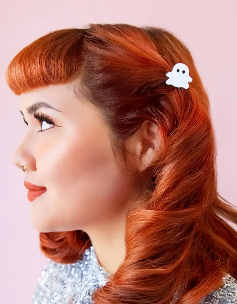509 Broadway Hey Boo Ghost Mini Hair Clip