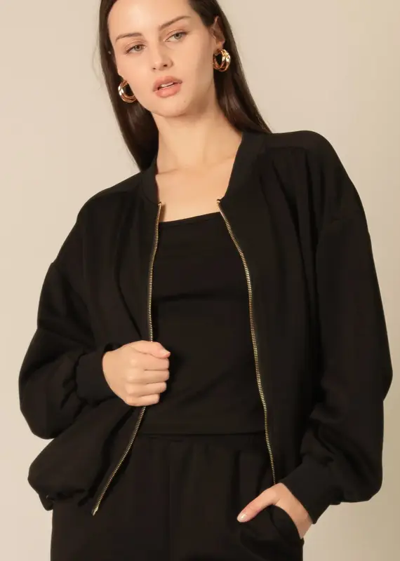 509 Broadway P. Cill Modal Bomber Jacket