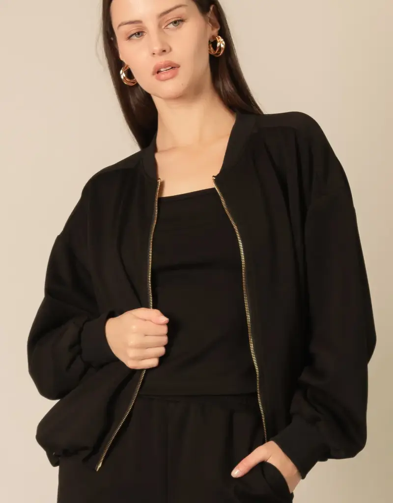 509 Broadway P. Cill Modal Bomber Jacket