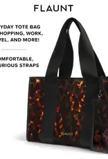 509 Broadway Tortoise Everyday Tote Bag with Pouch