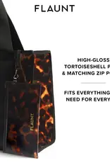 509 Broadway Tortoise Everyday Tote Bag with Pouch