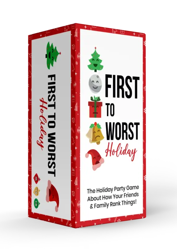 509 Broadway First To Worst Christmas Card Game