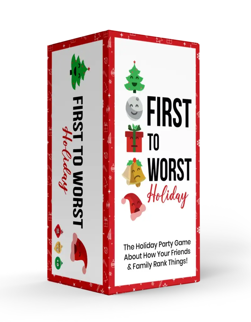 509 Broadway First To Worst Christmas Card Game