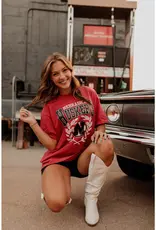 509 Broadway Nebraska Husker Wreath Tee
