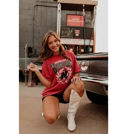 509 Broadway Nebraska Husker Wreath Tee