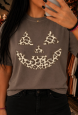 509 Broadway Leopard Jack O Lantern Tee