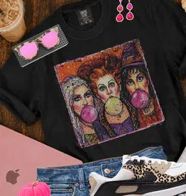 509 Broadway Blowing Bubble Witch Sisters Tee