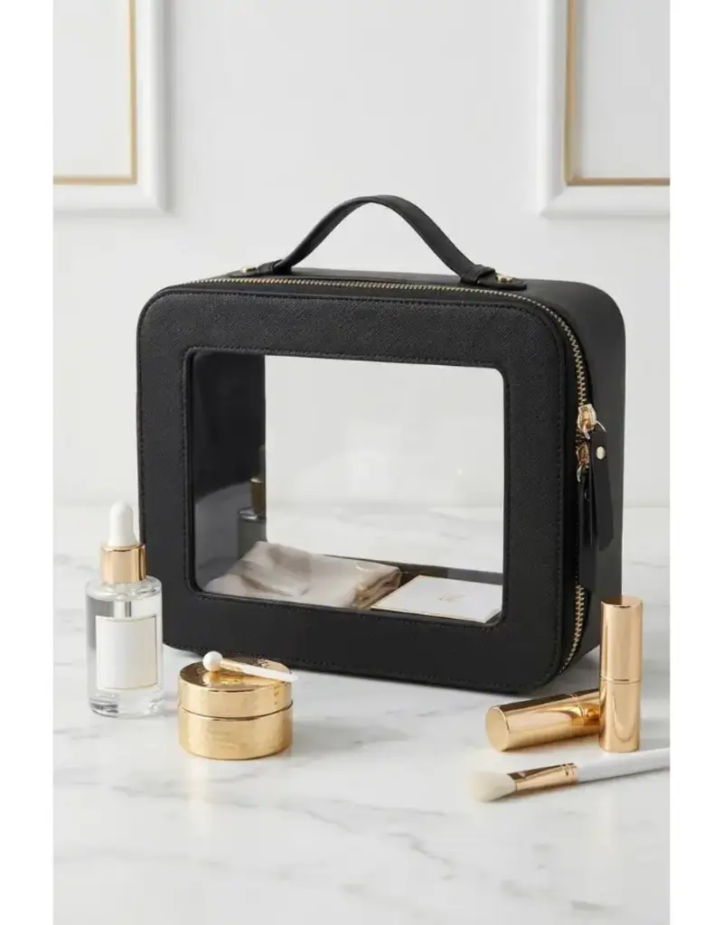 509 Broadway Posie Clear Travel Bag
