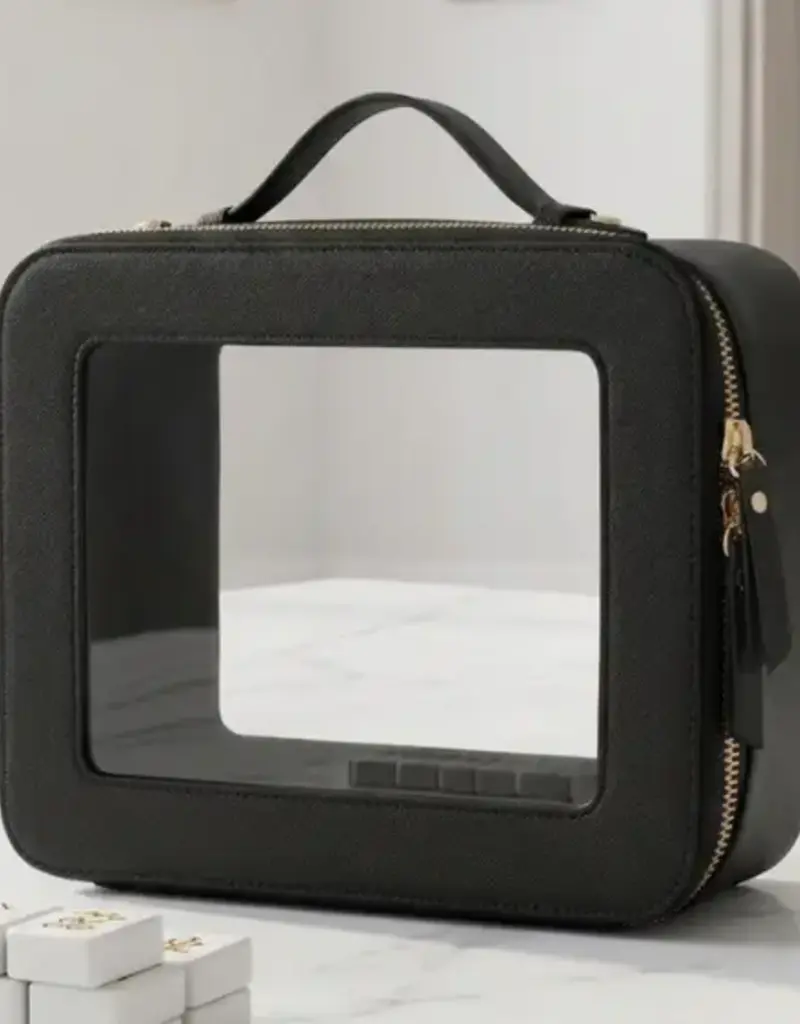 509 Broadway Posie Clear Travel Bag