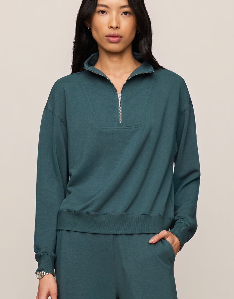 Z Supply Gate Check Modal Sweatshirt