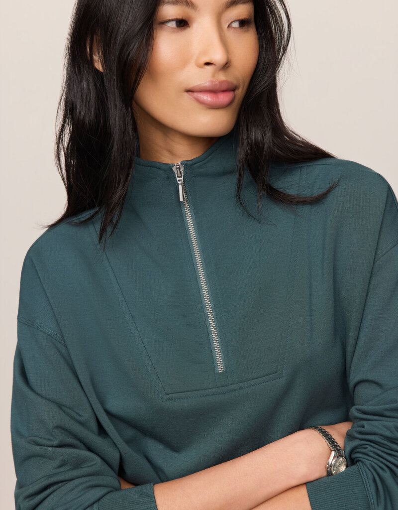 Z Supply Gate Check Modal Sweatshirt