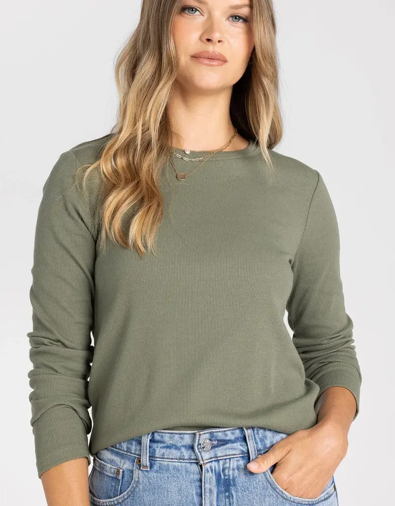 509 Broadway Jess Long Sleeve Top