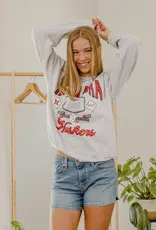 509 Broadway Nebraska Huskers Patches Sweatshirt