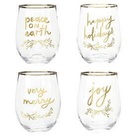 509 Broadway Boxed Wine Glass Set