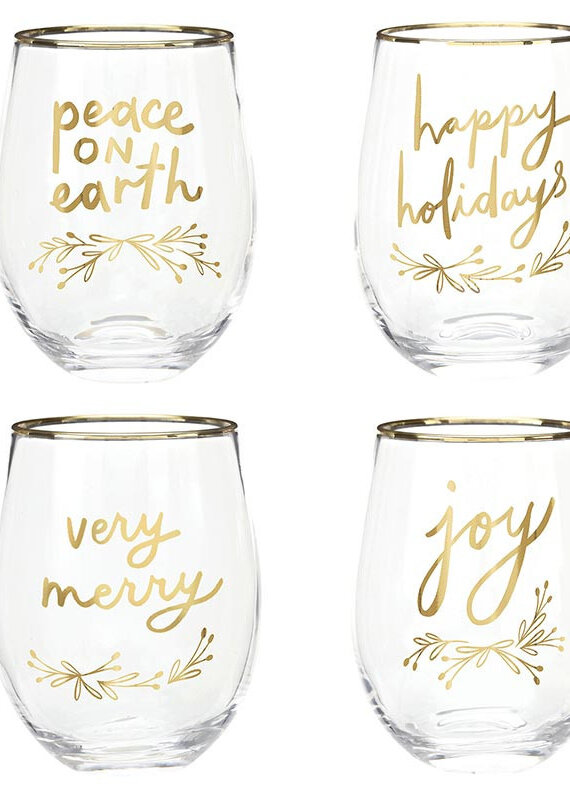 509 Broadway Boxed Wine Glass Set