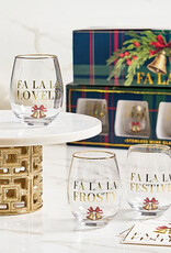 509 Broadway Boxed Wine Glass Set