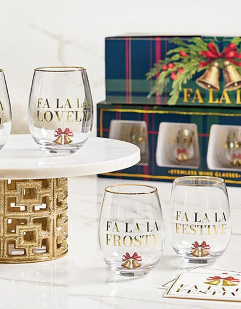 509 Broadway Boxed Wine Glass Set