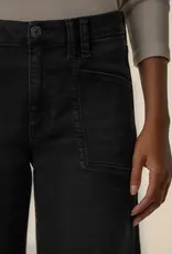 KUT From The Kloth Meg High Rise Raw Hem Wide Leg {Politely}