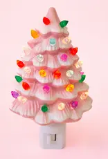 Sunshine Studios Vintage Tree Night Light |Pink