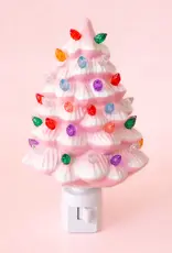 Sunshine Studios Vintage Tree Night Light |Pink