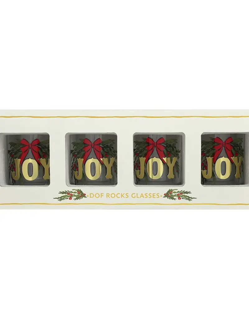 509 Broadway Rocks Boxed Glass Set
