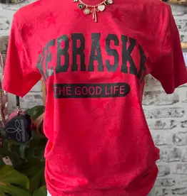 509 Broadway Nebraska The Good Life Star Tee